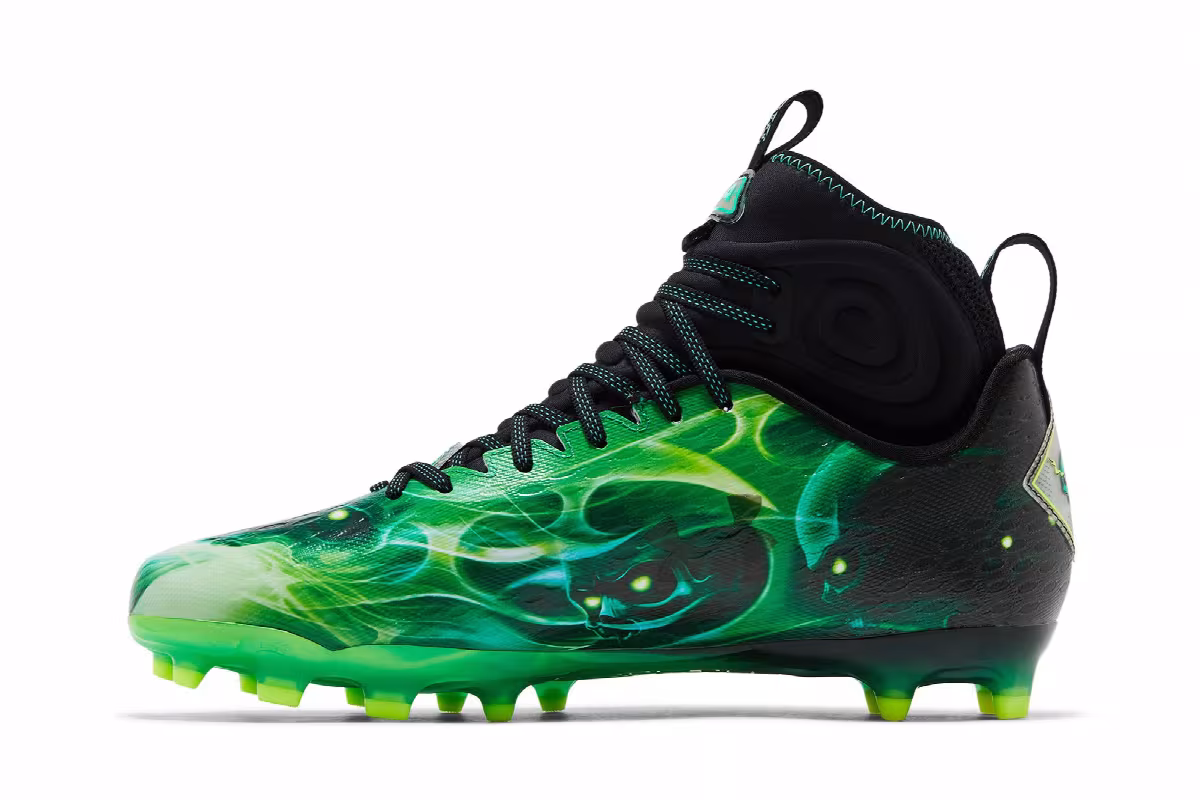 Under Armour Spotlight Lux MC LE Slime, view 4