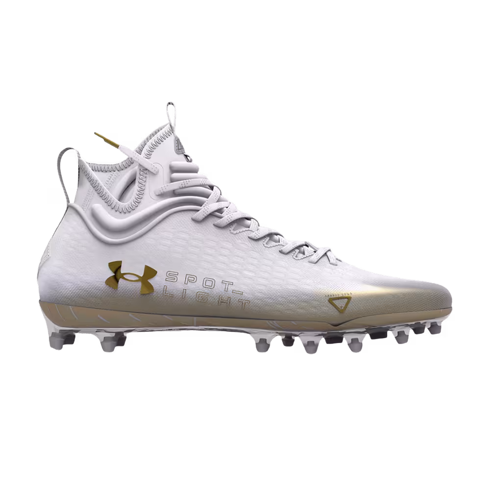 Under Armour Spotlight Lux MC 2.0 White Metallic Gold