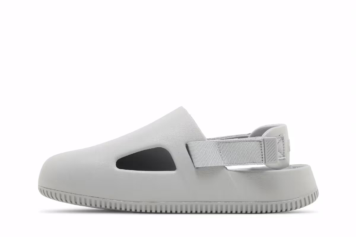 Nike Calm Mule Light Smoke Grey, view 4