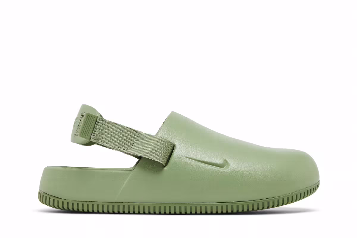 Nike Calm Mule Oil Green, view 2