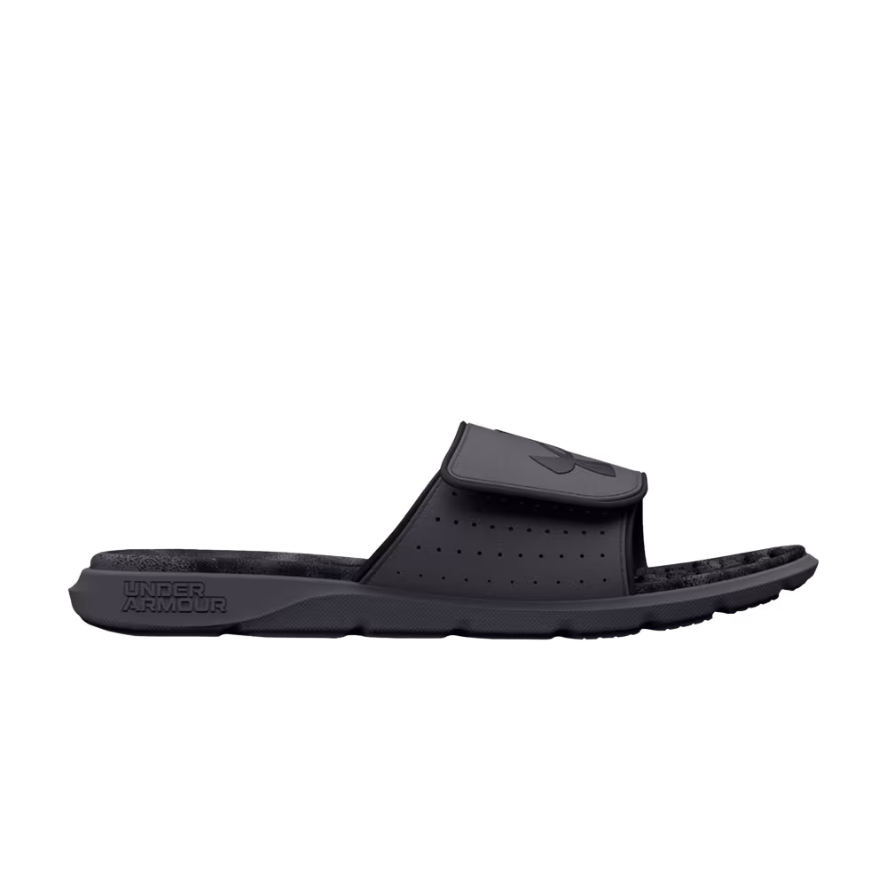Under Armour Ignite 7 Graphic Strap Slide Pitch Grey Black