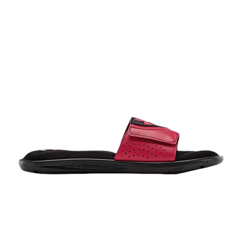 Under Armour Ignite 6 Slides White Black