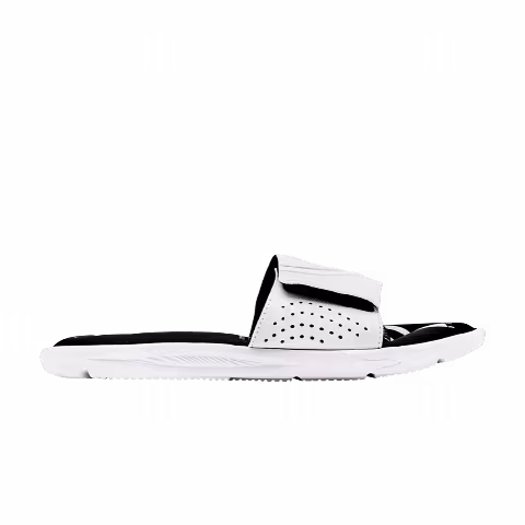 Under Armour Ignite 6 Graphic Strap Slide 'White'
