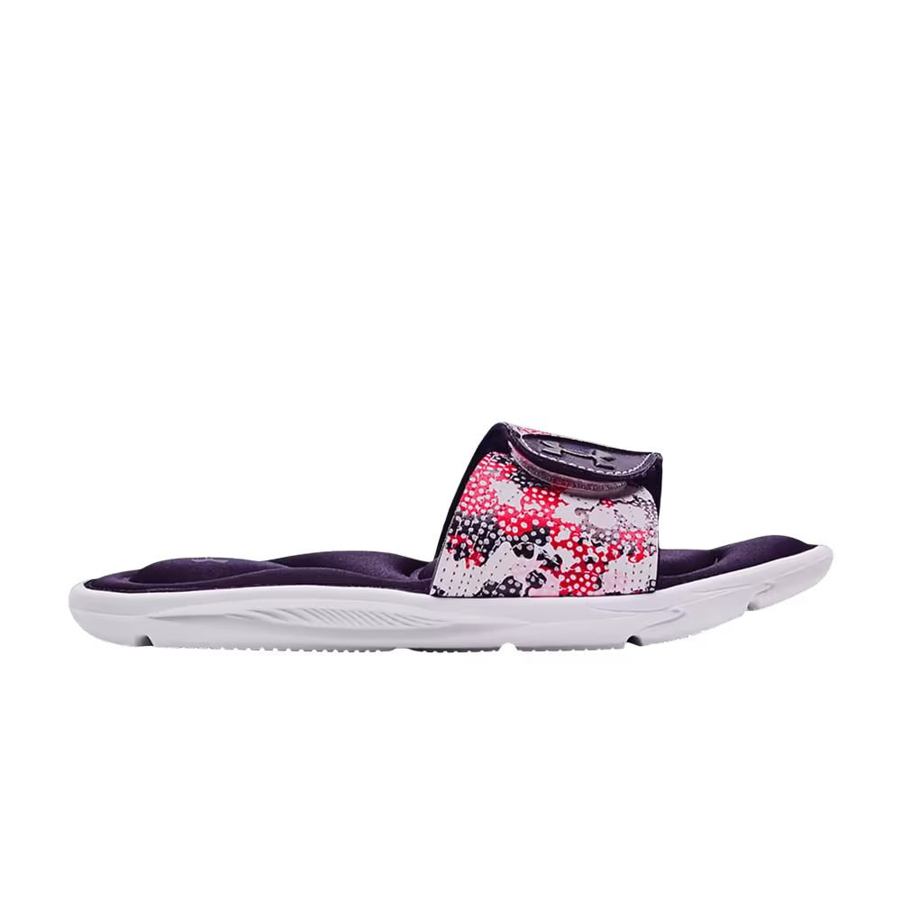 Under Armour Women's Ignite 6 Graphic Strap Slide Floral Camo