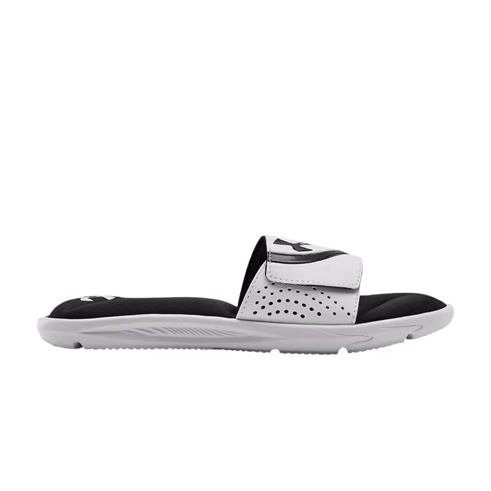 Under Armour Ignite 6 Slide GS White Black