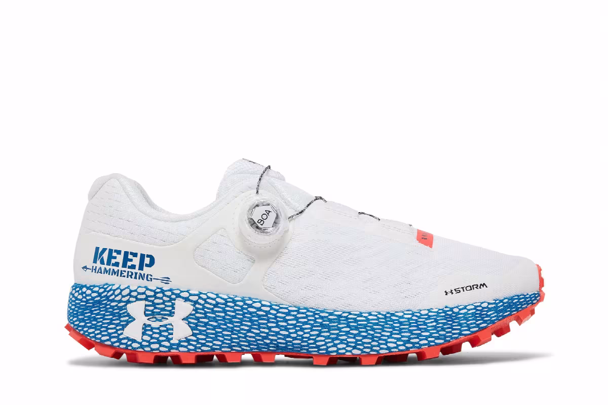 Under Armour HOVR Machina Off Road CH1 White Cruise Blue, view 2