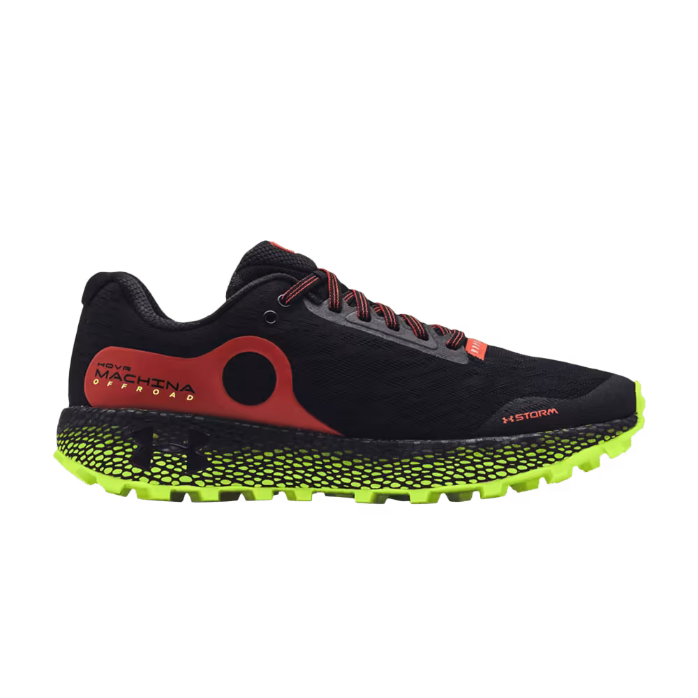 Under Armour HOVR Machina Off Road Black High-Vis Yellow