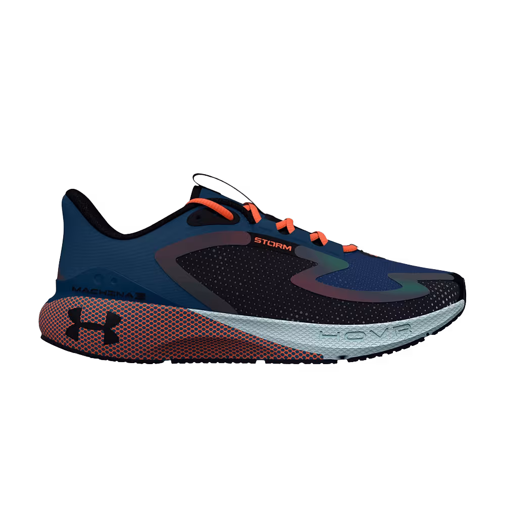 Under Armour Women's HOVR Machina 3 Storm Black Petrol Blue