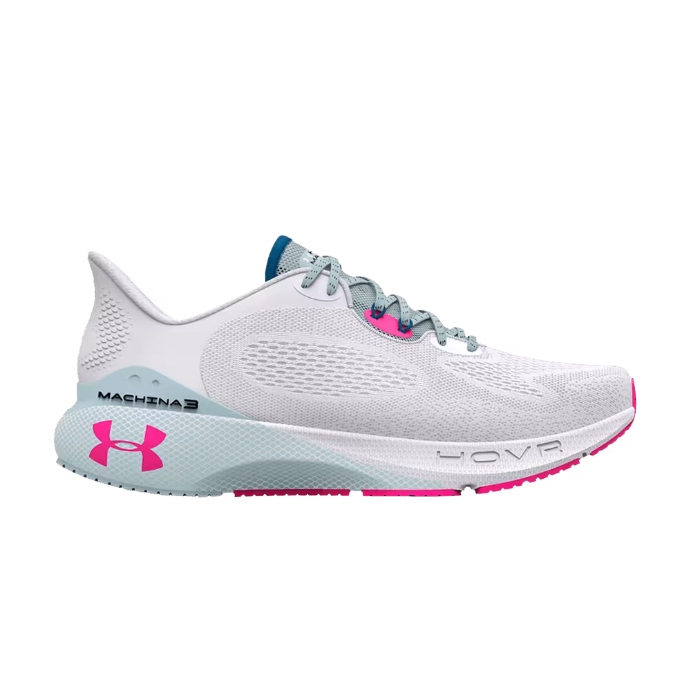 Under Armour Women's HOVR Machina 3 White Breaker Blue