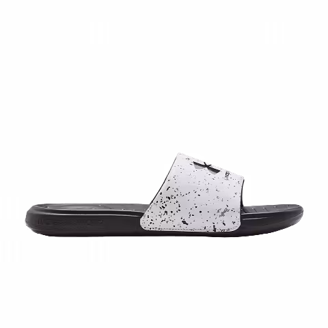 Under Armour Ansa Graphic Slide 'White Jet Grey Speckled'