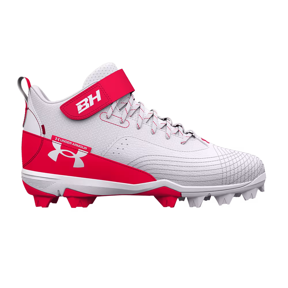 Under Armour Harper 7 Mid RM White Red