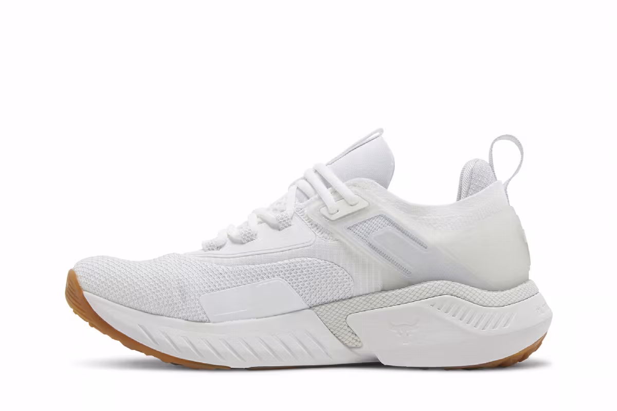 Under Armour Project Rock 5 White Gum, view 4