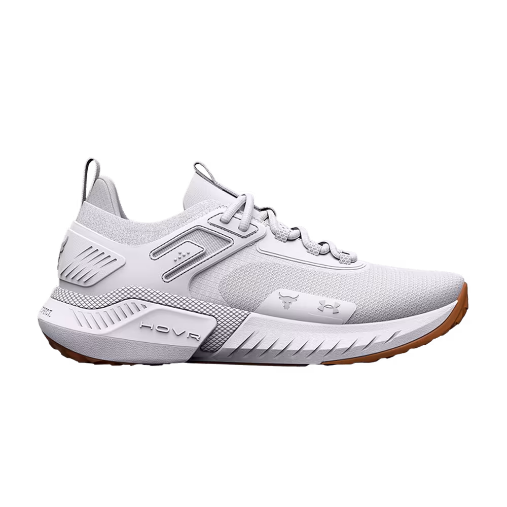 Under Armour Women's Project Rock 5 White Halo Grey