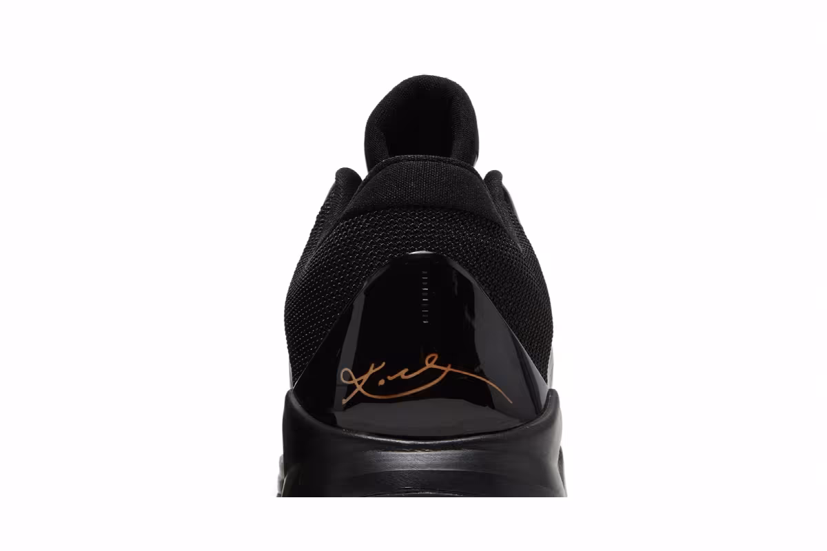 Nike Zoom Kobe 5 TB Black White, view 8