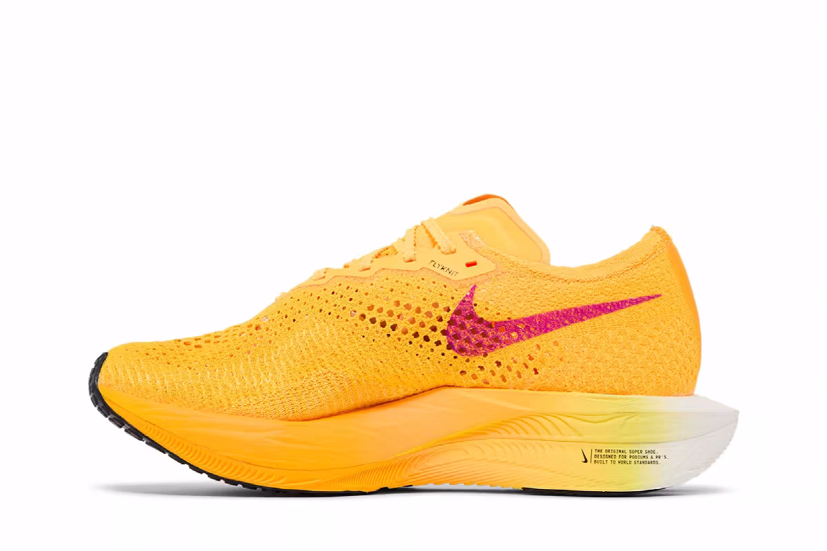 Nike Women's ZoomX VaporFly Next% 3 Laser Orange, view 4