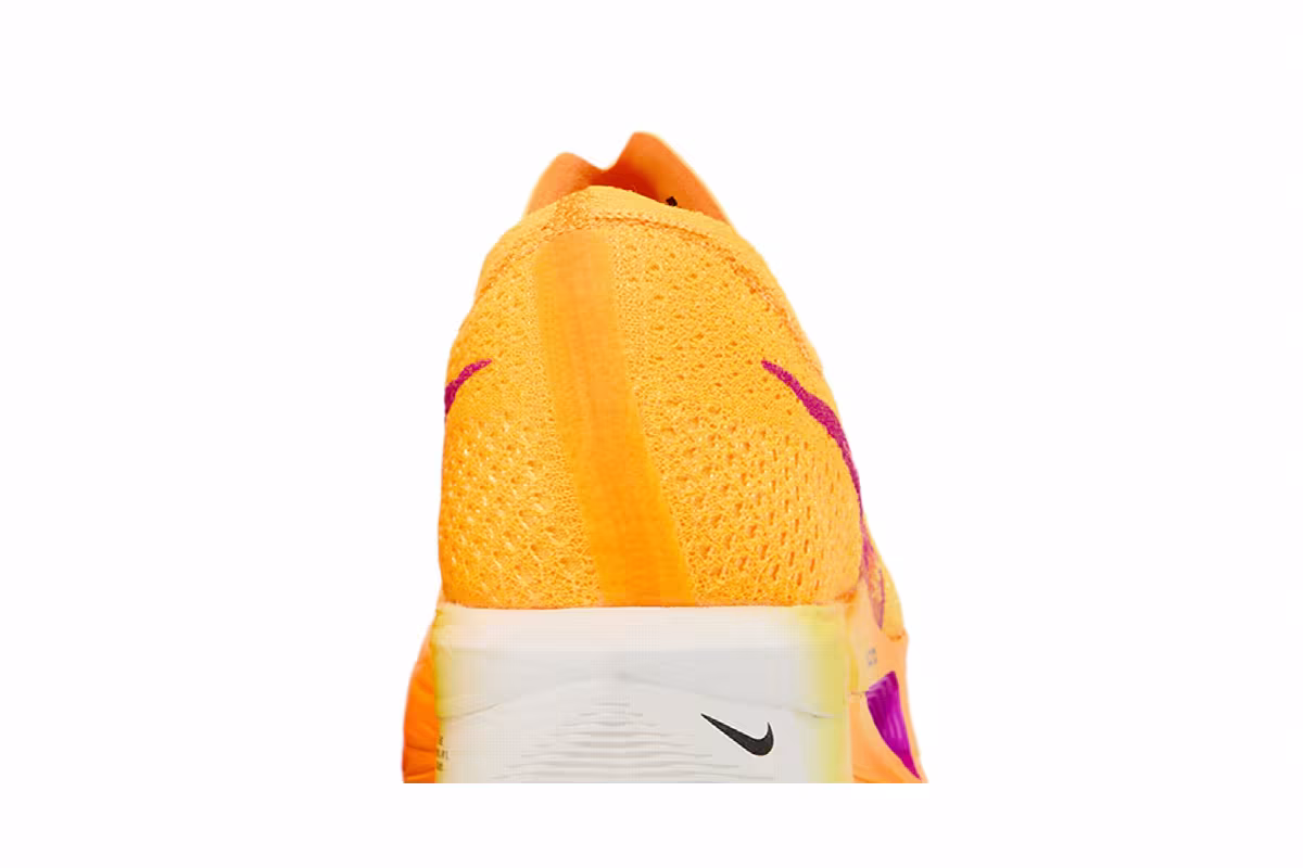 Nike Women's ZoomX VaporFly Next% 3 Laser Orange, view 8