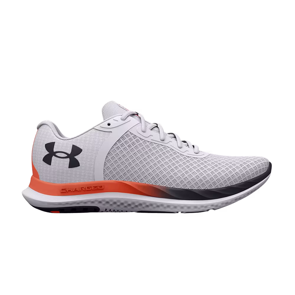 Under Armour Charged Breeze White Panic Orange