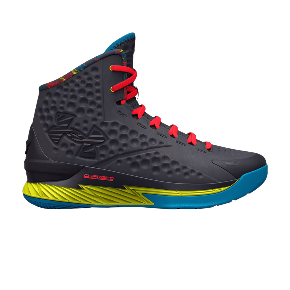 Sour Patch Kids x Under Armour Curry 1 GS Pitch Grey