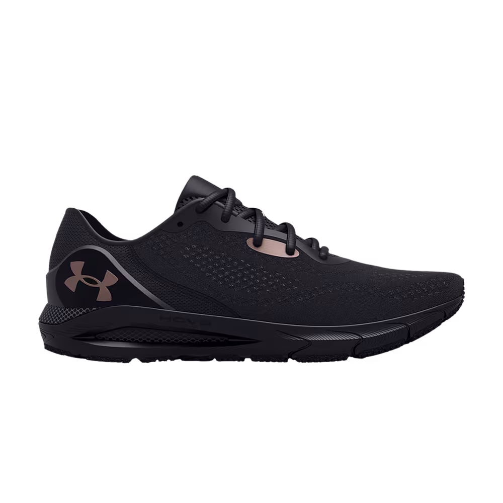 Under Armour HOVR Sonic 5 Black Metallic Rose Gold