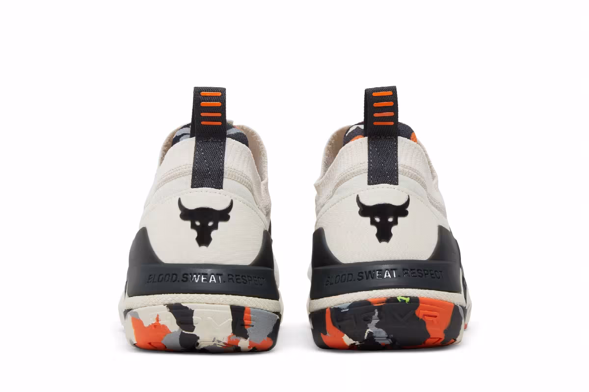 Under Armour Project Rock 4 Marble Stone Jet Grey, view 7