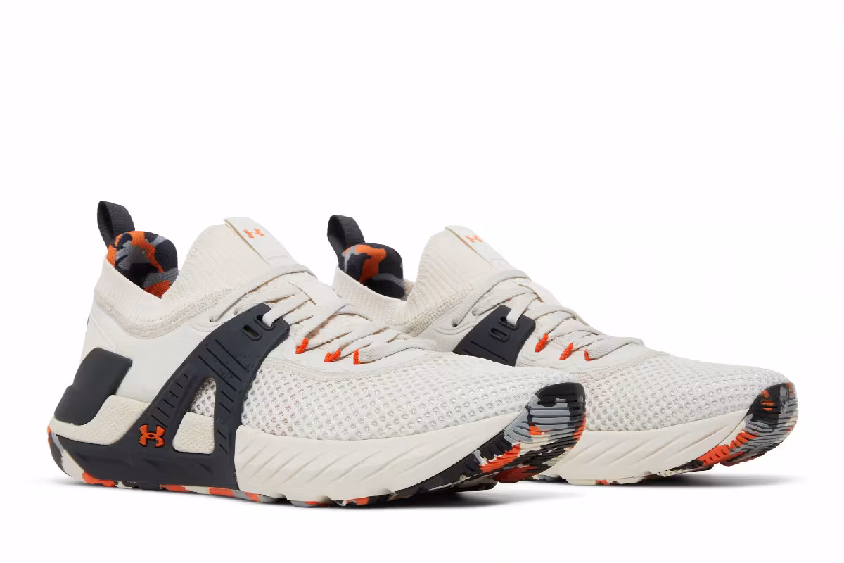 Under Armour Project Rock 4 Marble Stone Jet Grey, view 9