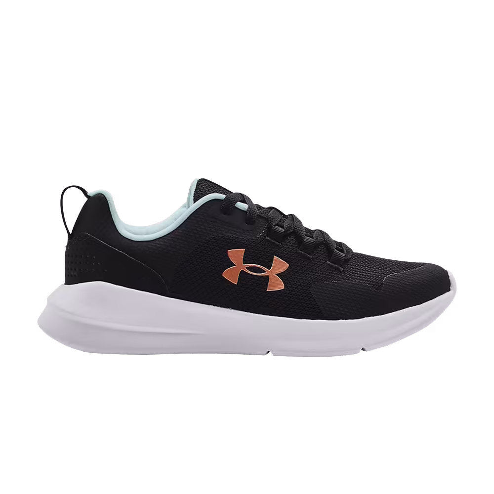 Under Armour Women's Essential Black Fuse Teal