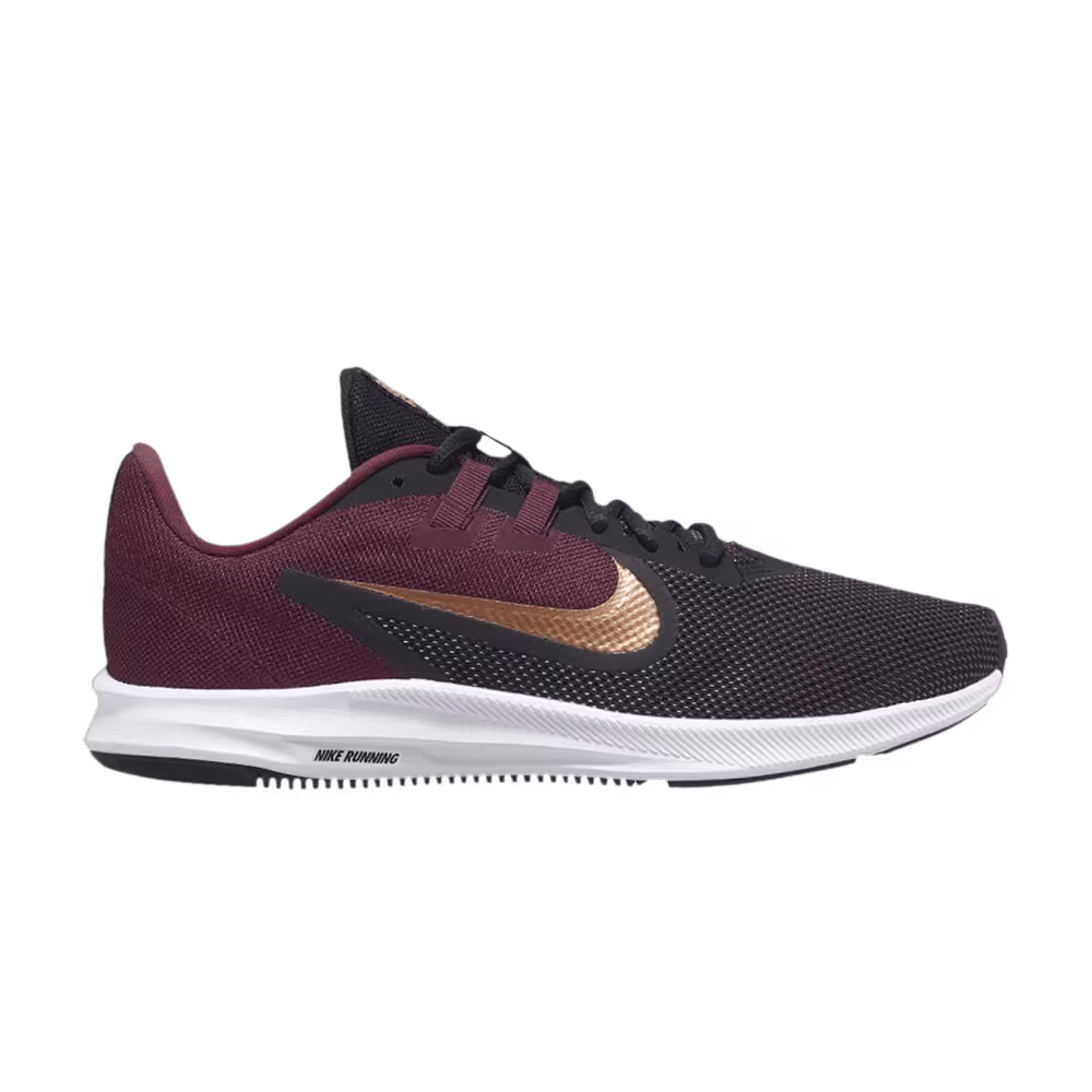Nike Women's Downshifter 9 Night Maroon Metallic Copper