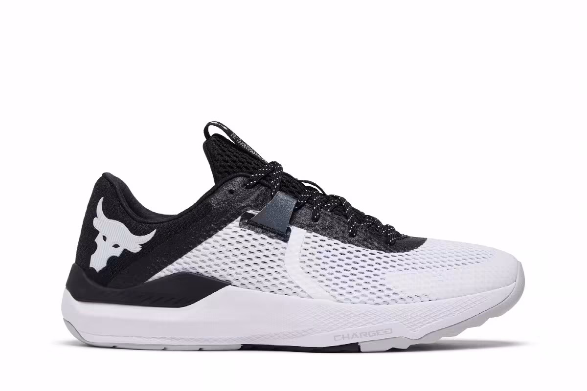 Under Armour Project Rock BSR 2 White Black, view 2