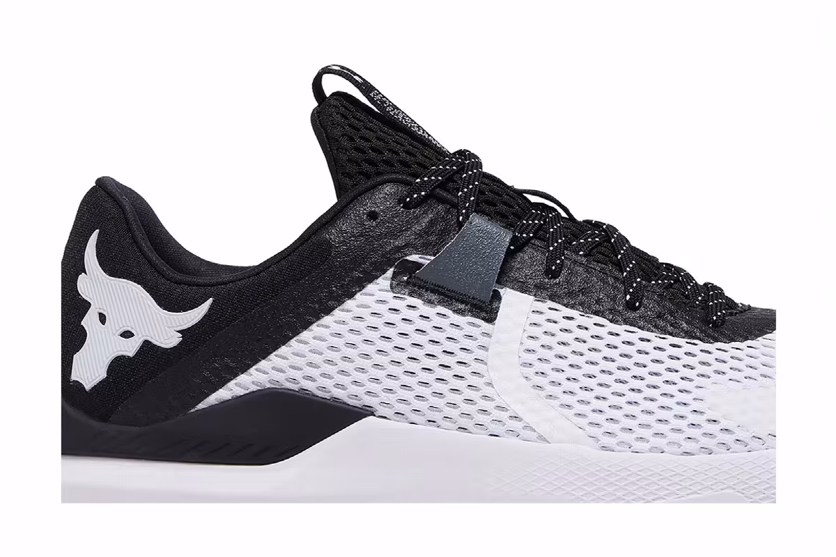 Under Armour Project Rock BSR 2 White Black, view 3