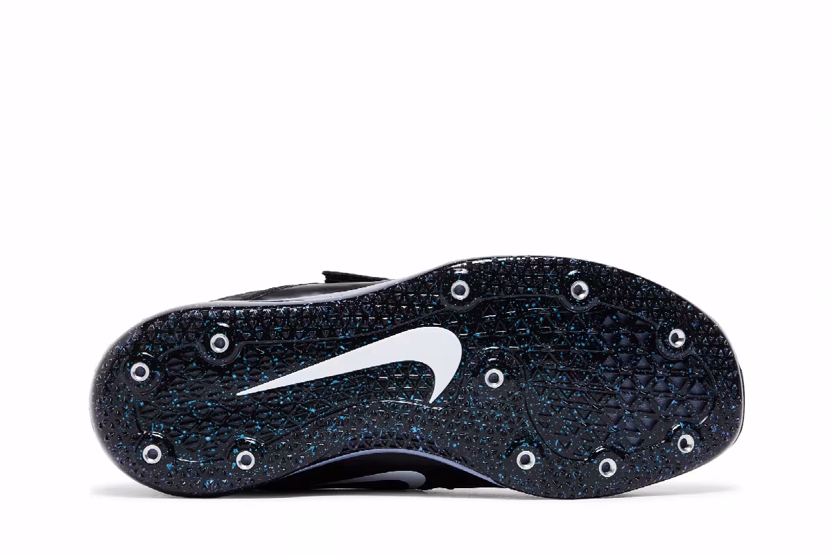 Nike High Jump Elite Black Indigo Fog Speckled, view 5