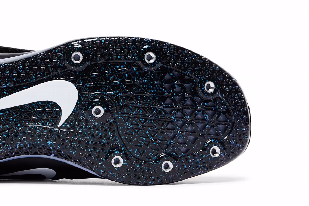 Nike High Jump Elite Black Indigo Fog Speckled, view 6