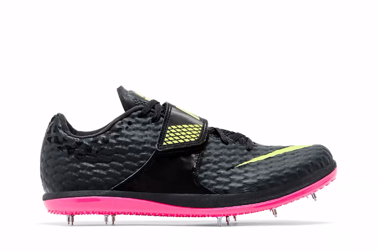 Nike High Jump Elite Anthracite Light Lemon Pink 2024, view 2