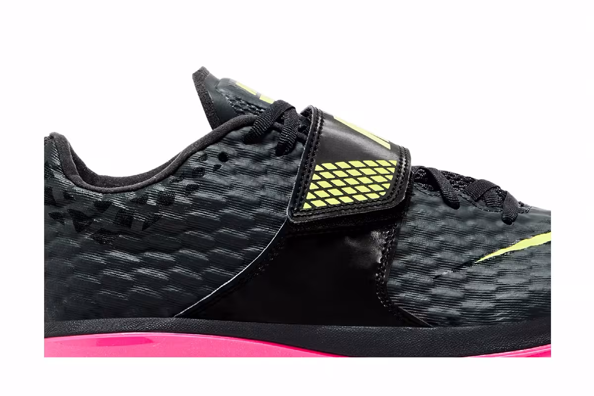 Nike High Jump Elite Anthracite Light Lemon Pink 2024, view 3