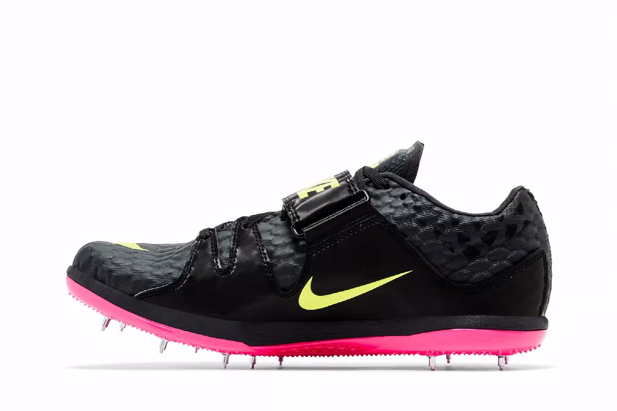 Nike High Jump Elite Anthracite Light Lemon Pink 2024, view 4