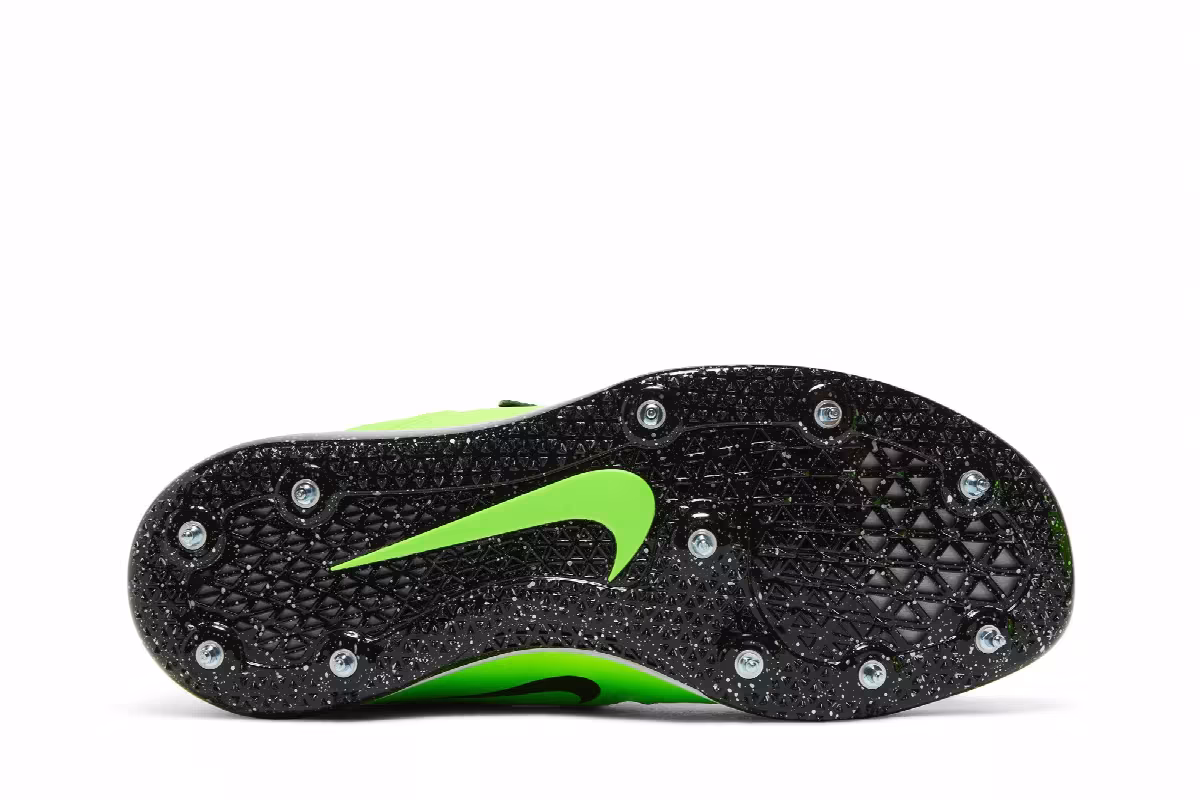Nike High Jump Elite Electric Green, view 5
