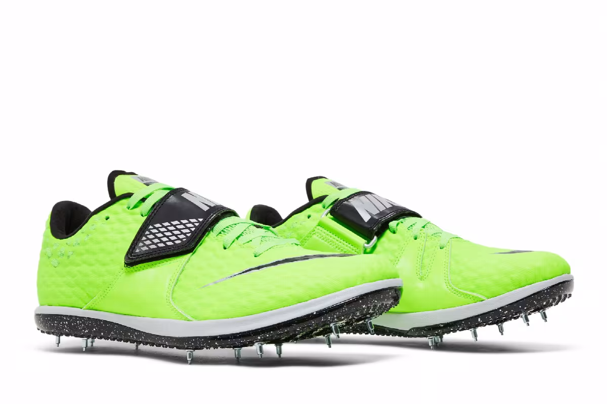 Nike High Jump Elite Electric Green, view 9