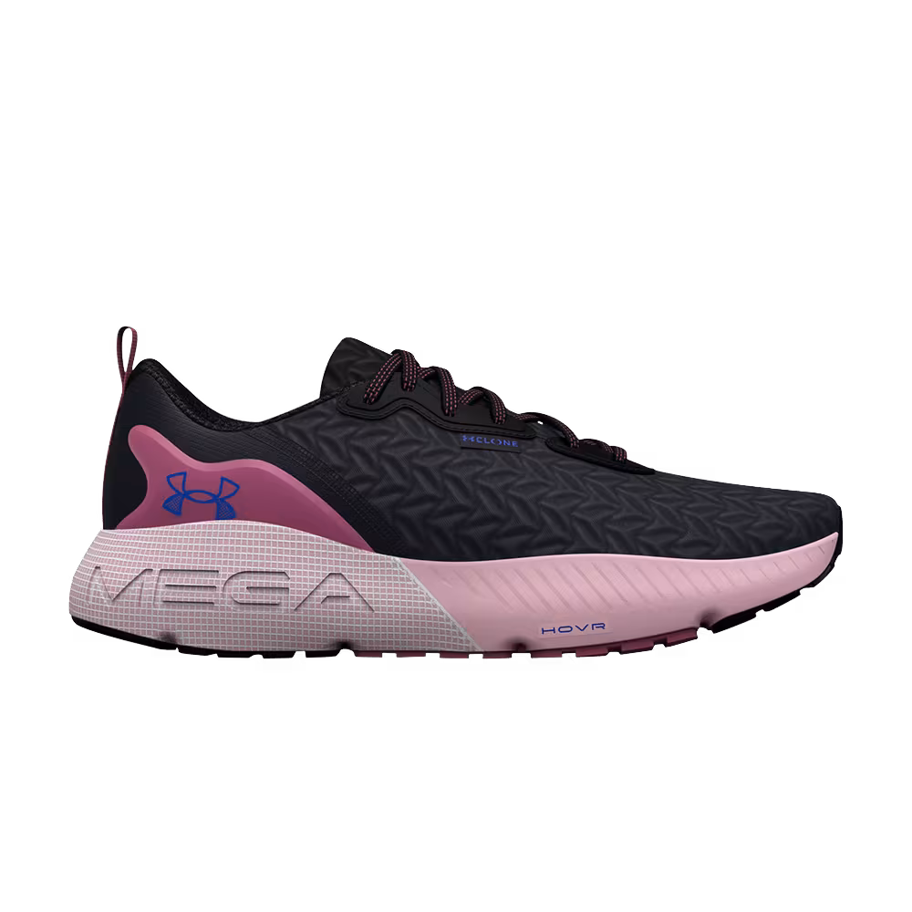 Under Armour Women's HOVR Mega 3 Clone Black Prime Pink
