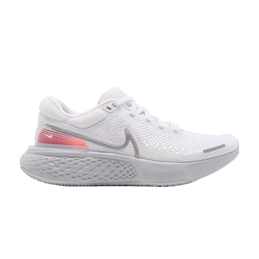 Nike ZoomX Invincible Run Flyknit White Metallic Silver