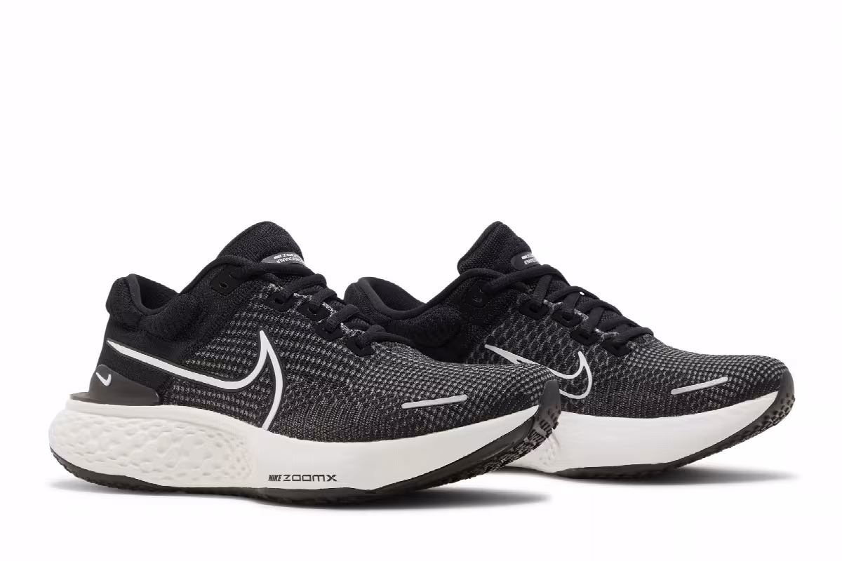 Nike ZoomX Invincible Run Flyknit 2 Black Summit White, view 9