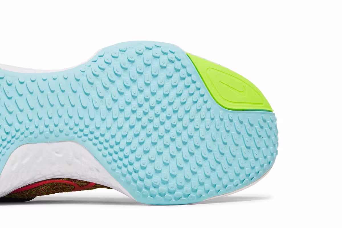 Nike Women's ZoomX Invincible Run Flyknit Volt Bright Mango, view 6
