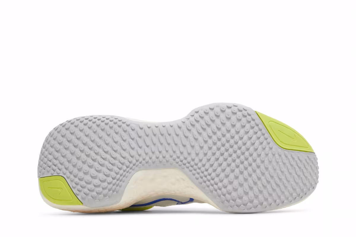 Nike ZoomX Invincible Run Flyknit White Cyber Blue, view 5