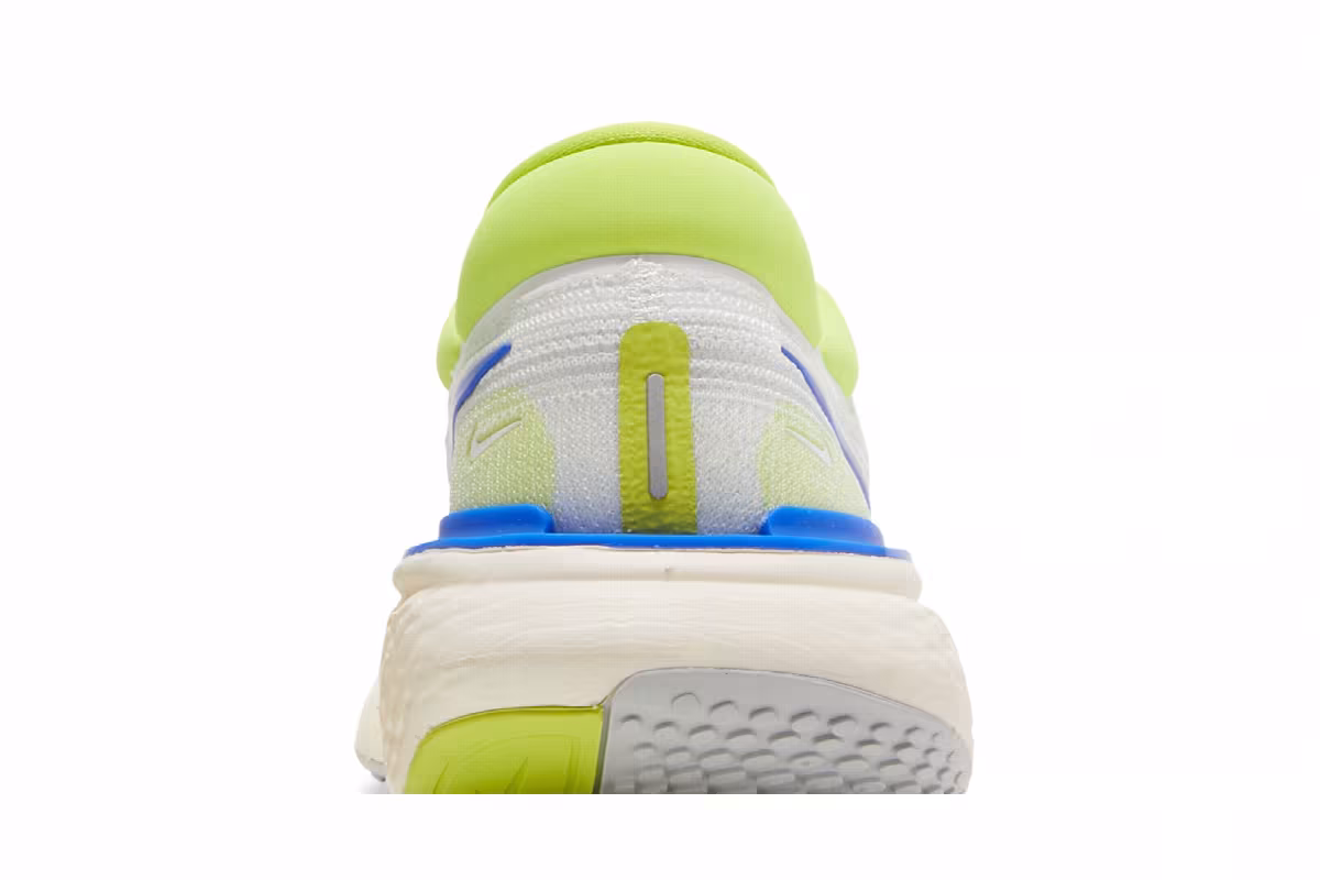 Nike ZoomX Invincible Run Flyknit White Cyber Blue, view 8
