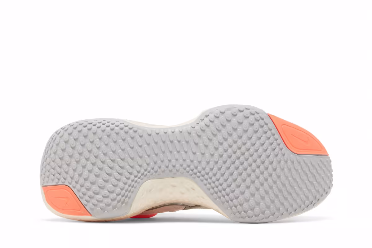 Nike Women's ZoomX Invincible Run Flyknit White Bright Mango, view 5