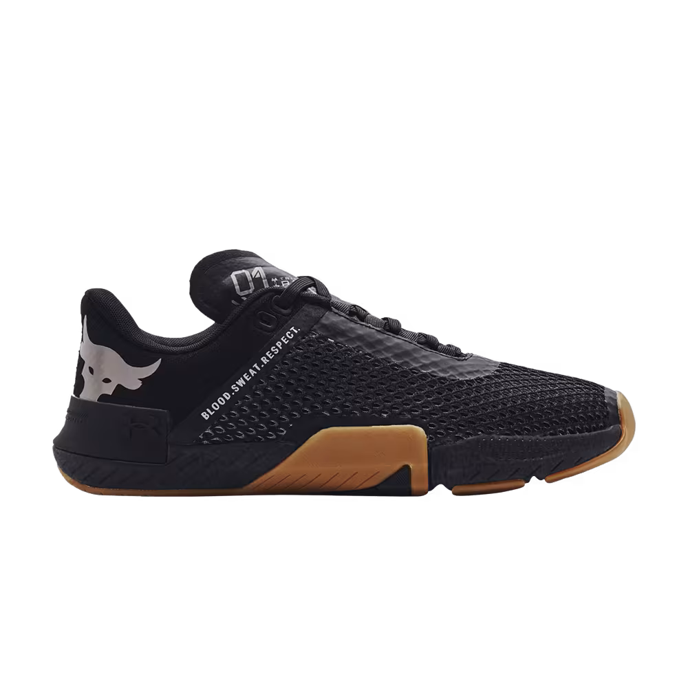 Under Armour TriBase Reign 4 Project Rock Black Pewter