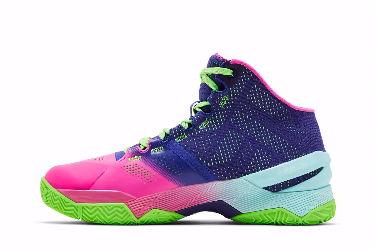 Under Armour Curry 2 GS Northern Lights 2022, view 4