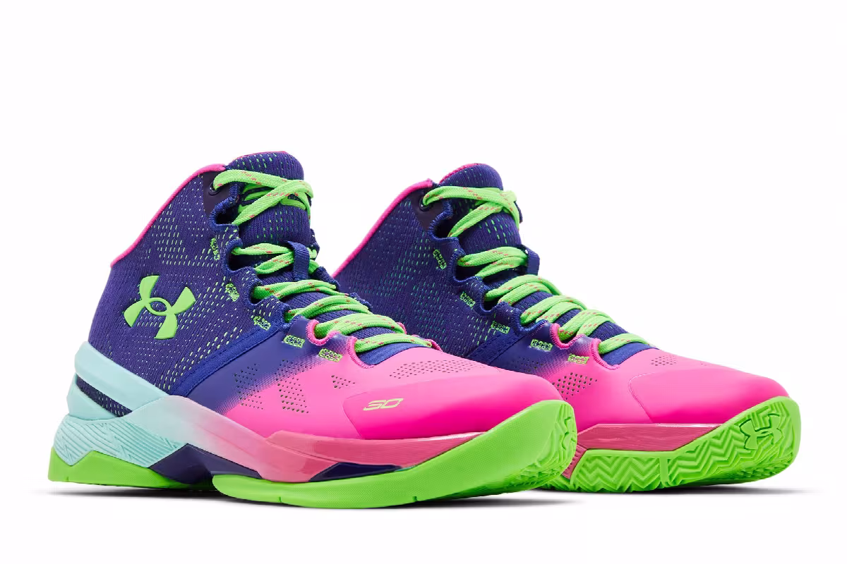 Under Armour Curry 2 GS Northern Lights 2022, view 9