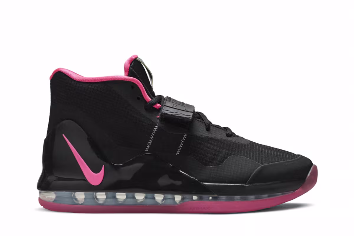 Nike Air Force Max Black Pink Blast, view 2