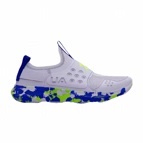 Under Armour Runplay GS 'Mod Grey Royal Camo'