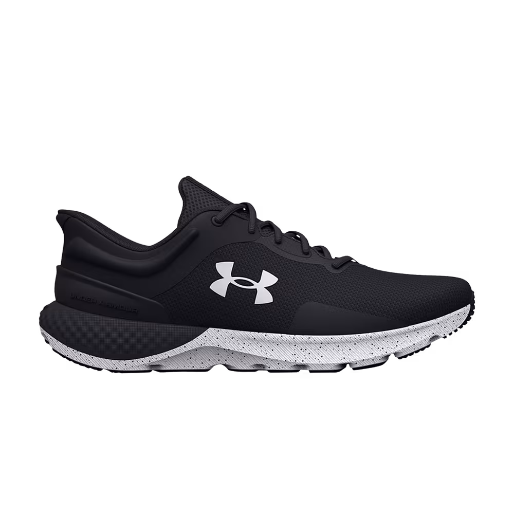 Under Armour Charged Escape 4 4E Wide Black White