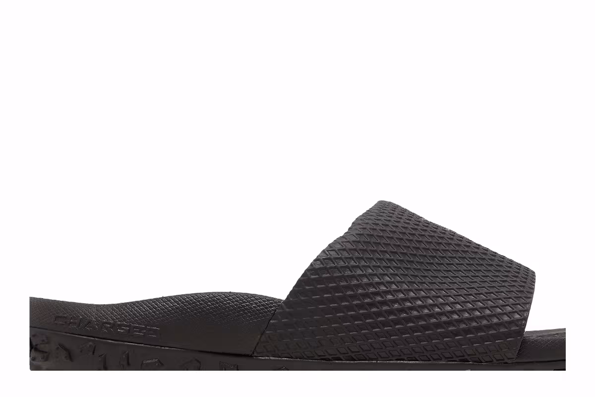 Under Armour Project Rock Slide Black Pitch Grey, view 3